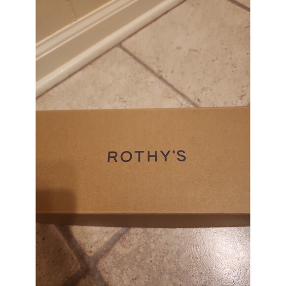 Rothy's "The Point" Flats in "Midnight Metallic" Dark Blue & Rose Gold Size 10.5 - Picture 11 of 11